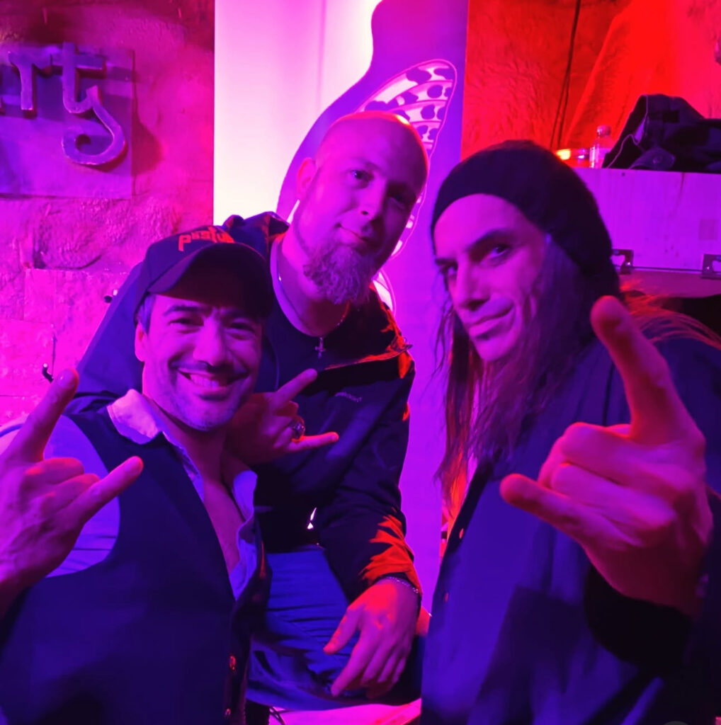 Juanjo, Jacob y MORTI.